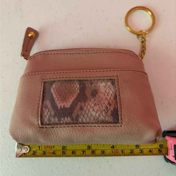Pink Wallet with Gold Accents - Picture 2 of 5
